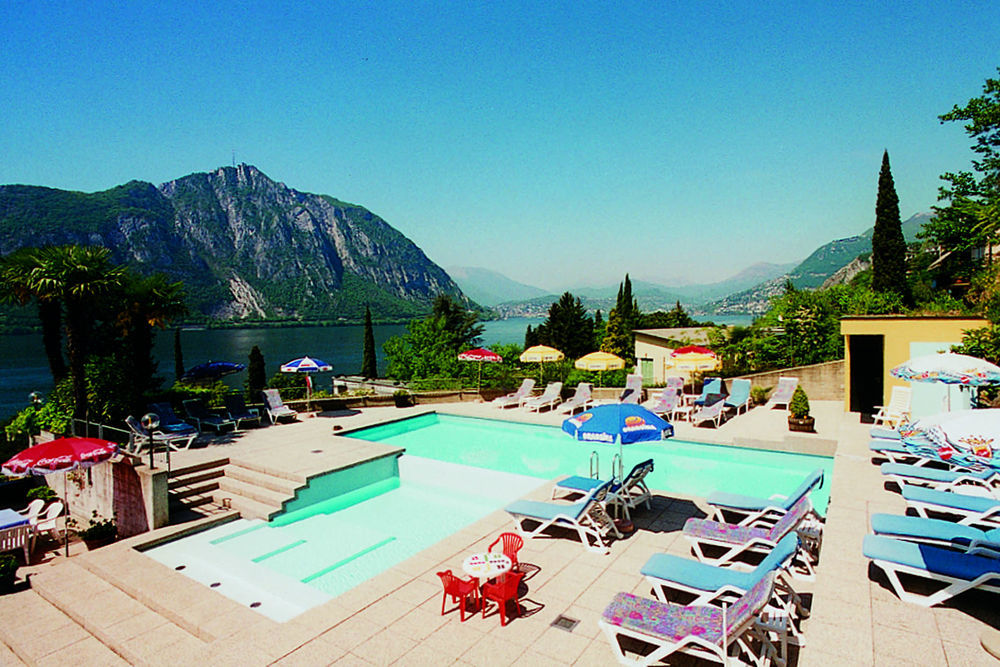Hotel Campione Bissone Exterior foto